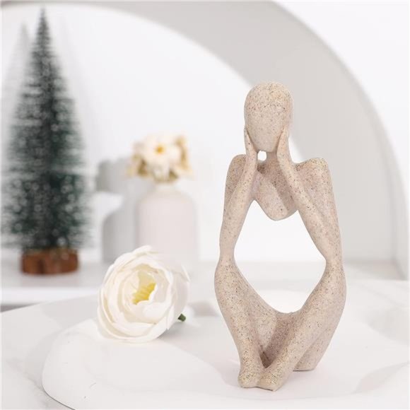 NEW - Thinker Statues and Sculptures, Abstract Sculptures, Housewarming Gifts - Picture 3 of 6